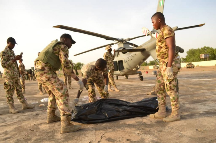 Helicpoter Blade Chops Off Head Of Air Chief Marshal In Borno State