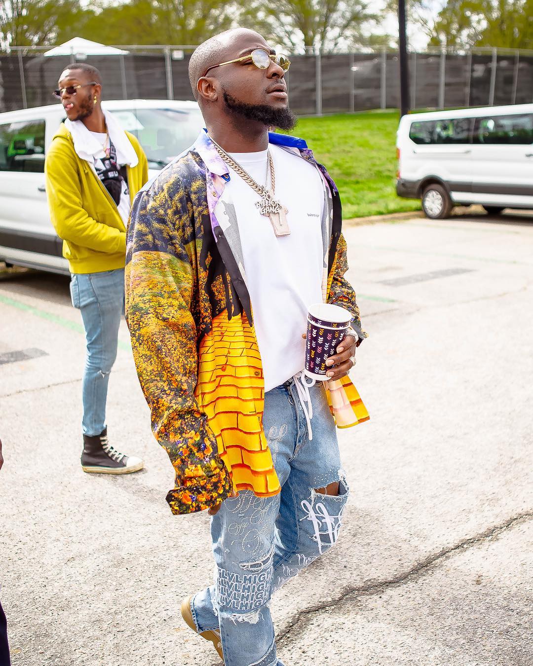 Watch Davido's Energetic Performance At J.Cole’s Dreamville Festival In US [Photos/Video] 1