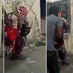Drama As Soldiers Punish Masquerade Who Harassed Them For Money In Lagos [Video] 2