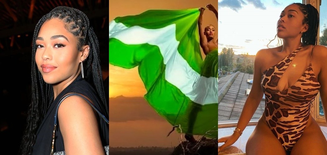 Jordyn Woods announces on Instagram she's coming to Nigeria