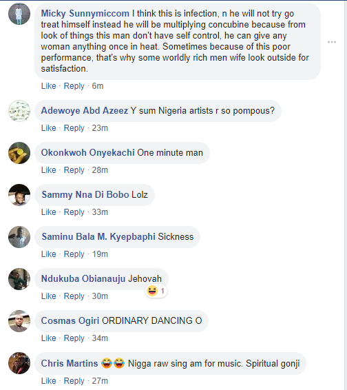 Man Ejaculates On His Trouser While Dancing With Big-sized Lady On Stage [Photos] 3