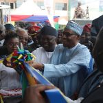 "Ambode Has Done Well" - Buhari Says As He Unveils Nigeria's Biggest Maternity Hospital In Lagos 3
