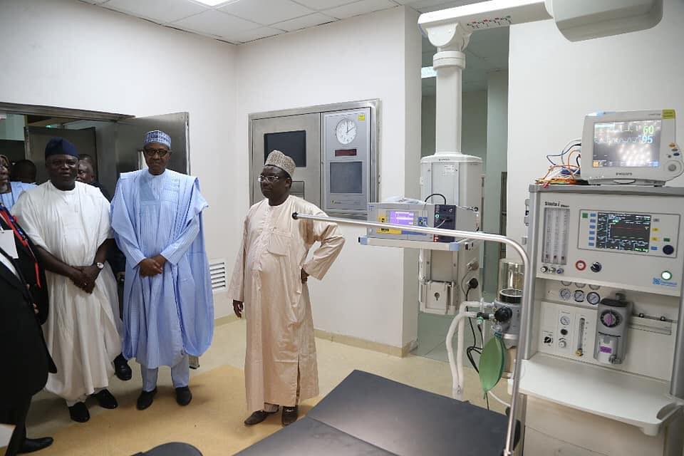 "Ambode Has Done Well" - Buhari Says As He Unveils Nigeria's Biggest Maternity Hospital In Lagos 2 "Ambode Has Done Well" - Buhari Says As He Unveils Nigeria's Biggest Maternity Hospital In Lagos 2