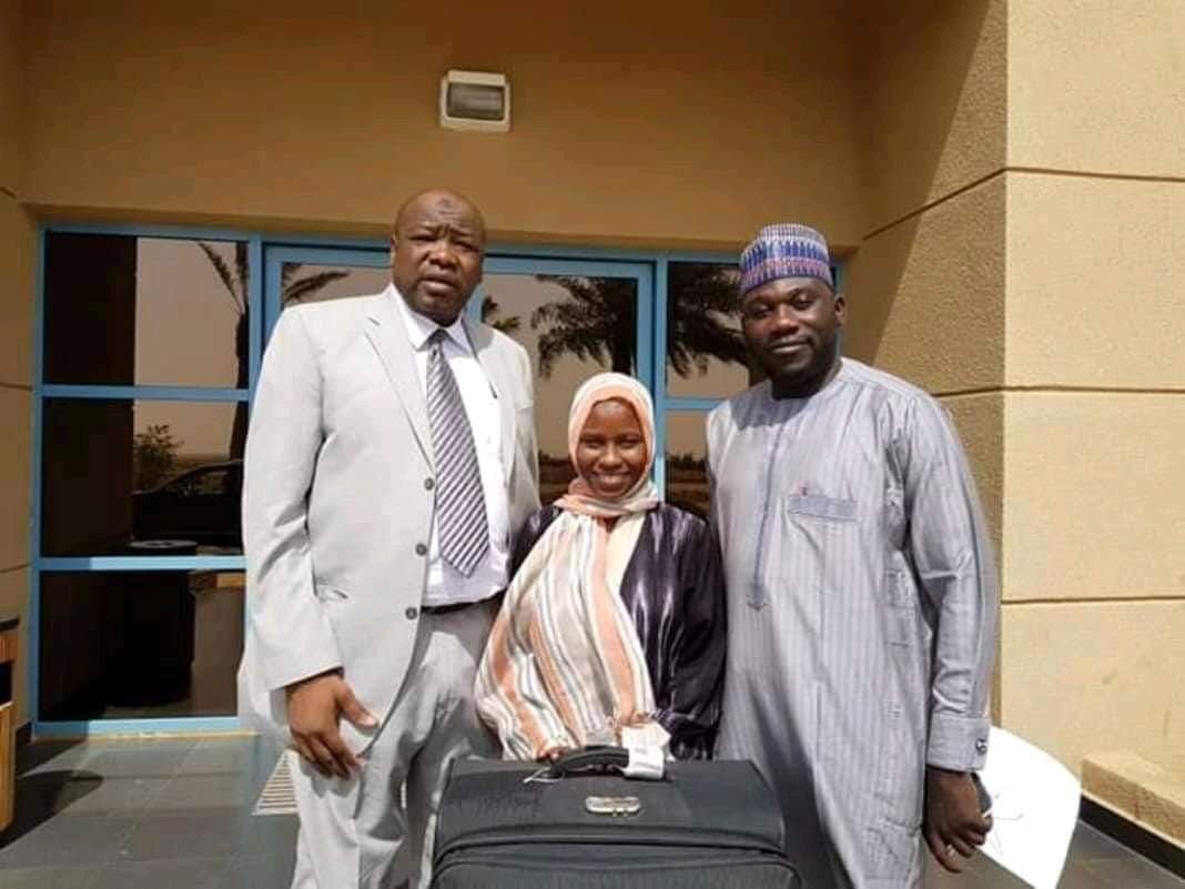 Zainab Aliyu released from Saudi Arabian Prison - BREAKING NEWS 8