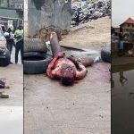 Thief Burnt To Death After His Charm Failed While Stealing From Church In Lagos [Photos] 2