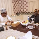 Photos Of Bola Tinubu Breaking Fast With President Buhari At Aso Rock 2
