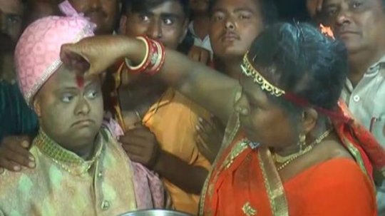 Family Arranges Wedding Without A Bride For Their Disabled Son Who Couldn't Find A Wife 6