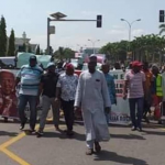 Protesters Storm INEC Office In Abuja, Demands Okorocha's Certificate Of Return [Photos] 2