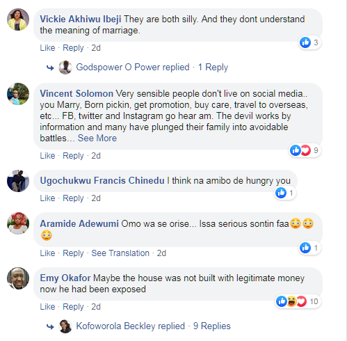 Nigerians Reacts As Man Sends His Wife Packing For Posting Photos Of Their New House On Social Media 5