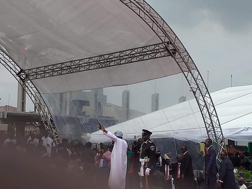 PHOTONEWS: Babajide Sanwoolu arrives for his Inauguration as the new governor of Lagos State 4
