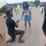 Drama As Man Attacks His Girlfriend After She Rejected His Marriage Proposal In Public [Video] 2