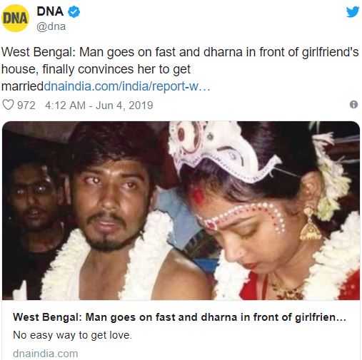 Drama As Man Goes On Hunger Strike Outside Ex-girlfriend's House To Win Her Back 2