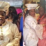 Patience Jonathan Steps Out In Style Looking Like A 'Bishop' For Child Dedication [Photos] 4