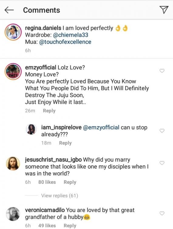 "I Will Destroy The Voodoo You Used To Tie My Father" - Ned Nwoko's Son To Regina Daniels 3