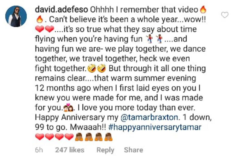 "If You Like It, Then You Should Put A Ring On It" - Tamar Braxton Tells Nigerian Boyfriend 3