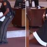 Chaos In Courtroom As Female Judge Is Sentenced And Dragged On The Floor To Prison [Video] 3