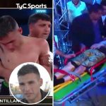 AGAIN! Argentine Boxer, Hugo Santillan Dies After Suffering Brain Injury During Match With Eduardo Javier Abreu [Video] 2