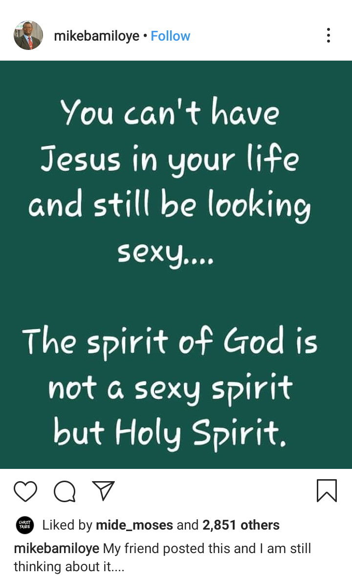 "You Can’t Have Jesus In Your Life And Still Be Looking Sexy" – Famous Gospel Actor, Mike Bamiloye 6