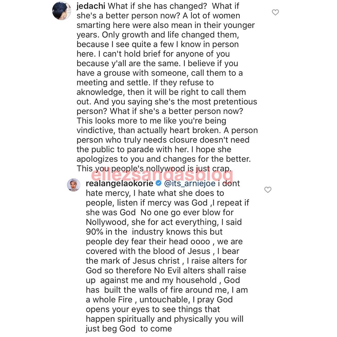 Mercy Johnson Under Attack As Sonia Ogiri And Angela Okorie Call Her Evil, Witch 4