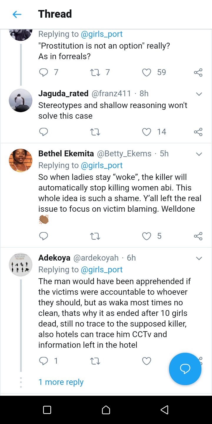 Outrage As Women Protesting The Port Harcourt Serial Killings Carry Placard Blaming The Victims 17 Outrage As Women Protesting The Port Harcourt Serial Killings Carry Placard Blaming The Victims 17
