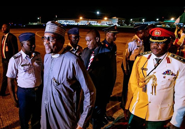 President Buhari Returns To Abuja After Attending UN General Assembly In New York [Photos] 6