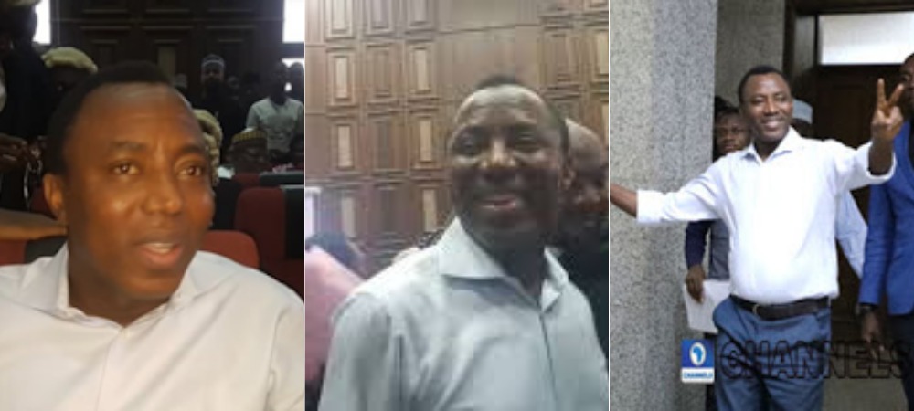 Sowore Arrives Abuja Court With 'RevolutionNow Chants' As He Hug & Greets His Supporters 45 Sowore Arrives Abuja Court With 'RevolutionNow Chants' As He Hug & Greets His Supporters 17