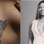 Ex-BBNaija Housemate, Tacha Finally Removes Davido's Tattoo From Her Chest [Photos] 3