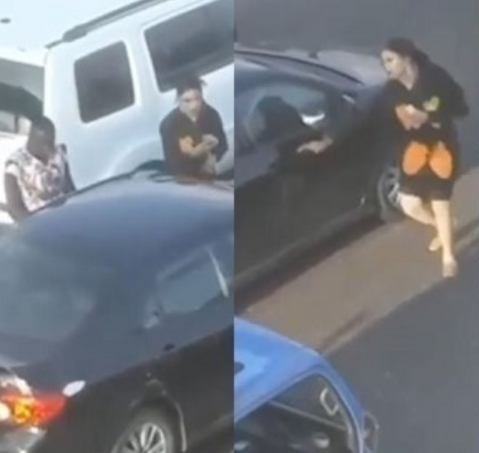 Bobrisky Publicly Fights Man That Bashed His New Range Rover In Lagos Traffic [Photos/Video] 1