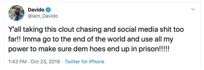 Davido Places N1million Bounty On Two Ladies Who Accused Him Of Impregnating One Of Them [Video] 4