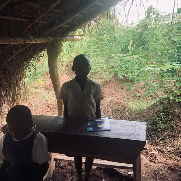 Photos Of Cross River Primary School Where Pupils Learn Under A Thatched Hut 5