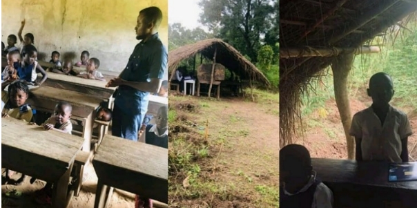 Photos Of Cross River Primary School Where Pupils Learn Under A Thatched Hut 31 Photos Of Cross River Primary School Where Pupils Learn Under A Thatched Hut 7