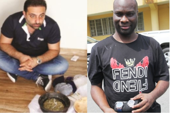 EFCC Arrests Mompha's Lebanese Collaborator With Charms After Fierce Battle In His N1.8 Billion Lagos Apartment 12