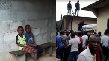 Pandemonium In Abia As Residents Rescues Two Kids Hidden In Caskets By Kidnappers [Videos] 3