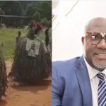 Melaye Takes Campaign To Another Level As Masquerades Spotted Carrying His Poster [Video] 3