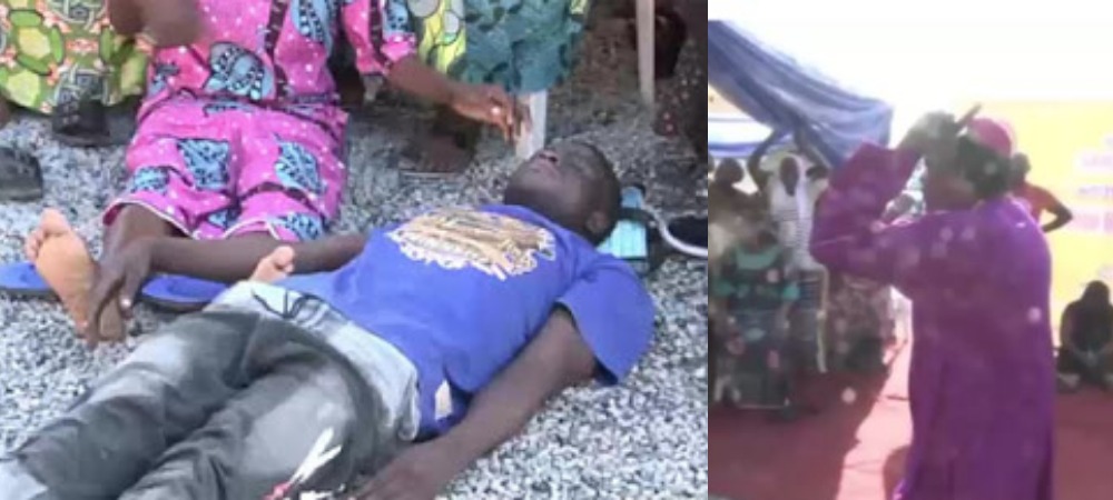 Bishop Sam Zuga Allegedly Resurrects Man Who Has Been In Coma For 7 Days In Adamawa [Video]