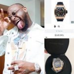 Davido Buys Wristwatch Worth N54 Million, Says The Price Hurt His Bank Account [Photo] 3