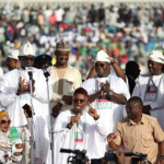 Kogi Guber: El-Rufai Kneels, Begs Kogi People To Forgive Yahaya Bello And Re-elected Him [Video] 2