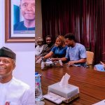 Silas Adekunle: Nigerian Who Built World's First Gaming Robots, Meets Osinbajo [Photos] 2