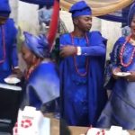 Yoruba Man Stops Wife From Kneeling Down To Feed Him On Their Wedding Day [Video] 3