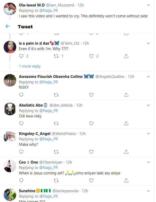 Nigerians React To New 'Instant Skin Bleaching' Procedure That Women Are Now Doing [Video] 22