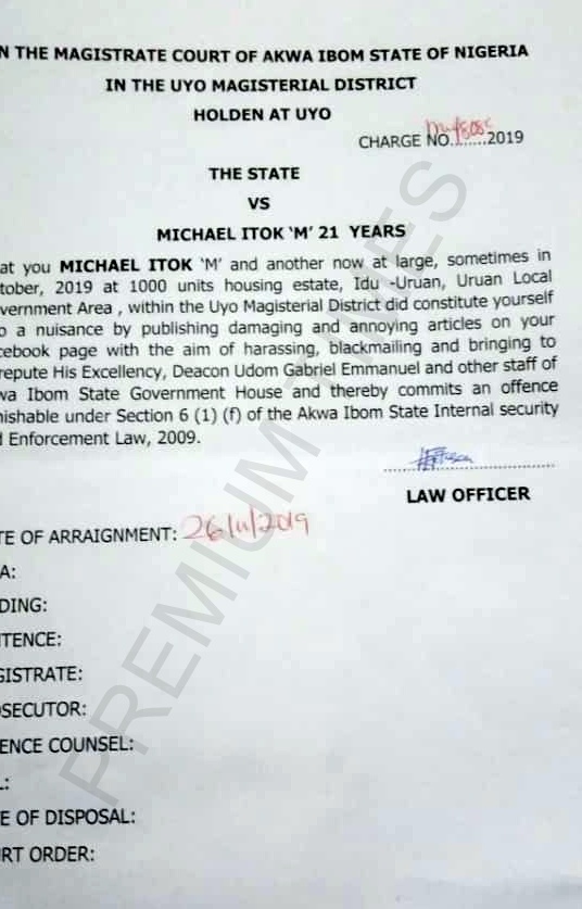 Banker Sent To Prison Over 'Annoying Facebook Posts' Against Governor Udom Of Akwa Ibom 2