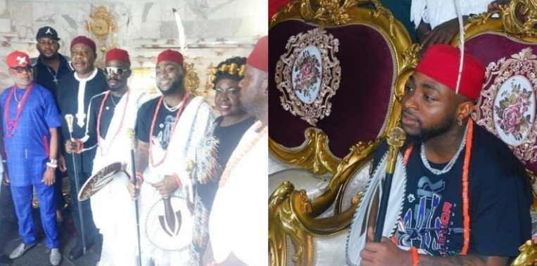 Davido Not Conferred With Chieftaincy, He Was Adopted Into The Royal Family – Delta Chief