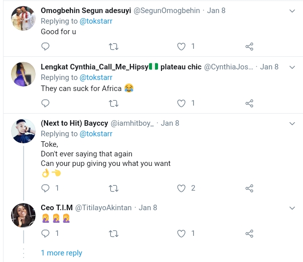 Nigerians Attacks Toke Makinwa For Claiming She Loves Her Dog More Than Humans 13 Nigerians Attacks Toke Makinwa For Claiming She Loves Her Dog More Than Humans 13