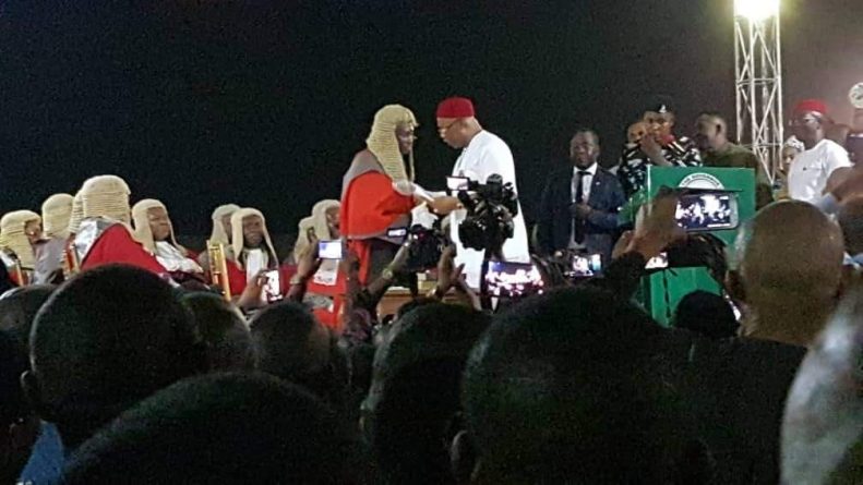 Senator Hope Uzodimma Sworn In As Executive Governor Of Imo State - BREAKING NEWS 6 Senator Hope Uzodimma Sworn In As Executive Governor Of Imo State - BREAKING NEWS 6