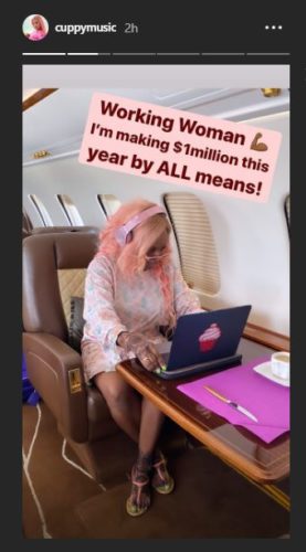 “I Must Make One Million Dollars By All Means This Year” – DJ Cuppy Vows 6