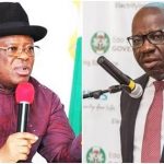 "No Man Can Unseat Your Husband As Edo Governor" - Umahi Tells Obaseki’s Wife 3