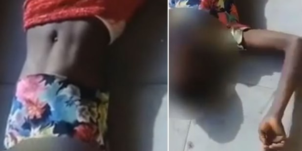 Drama As Jilted Lady Tries Throwing Herself Infront Of Speeding Vehicle In Port Harcourt [Video] 4