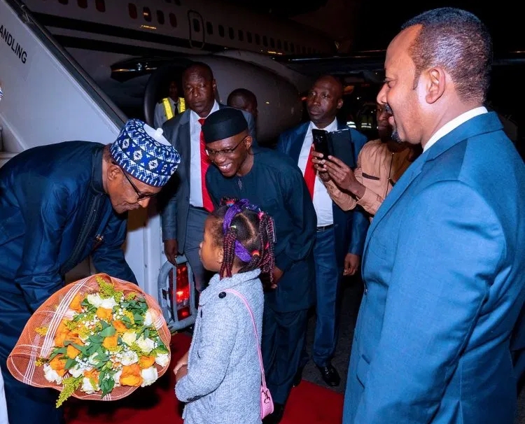 Buhari, Uzodinma And Ayade Travels To Addis Ababa For AU Meeting In Ethiopia [Photos] 11