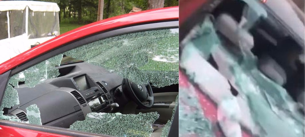 Woman Gives Valentine's Gift To Ex-Boyfriend By Destroying His New Car In Lagos [Video] 9