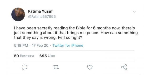 "I Am A Muslim But Love Reading The Bible" - Girl Who's Picture Was Used For Viral Article Cries Out 2